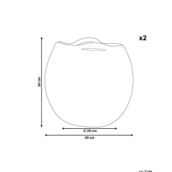 Beliani PANJGUR - Mand - Roze - Katoen Sale