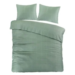 Papillon dekbedovertrek Cadiz - 200x200/220 cm - Groen Sale