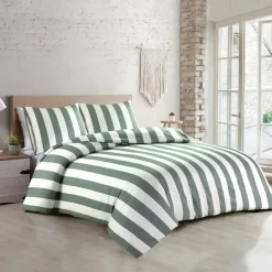 Papillon dekbedovertrek Lewis - 140x200/220 cm - Groen New