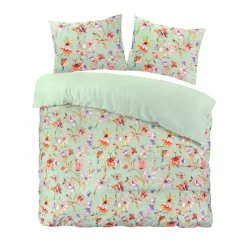 Papillon dekbedovertrek Nora- 200x200/220- groen New