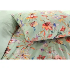 Papillon dekbedovertrek Nora- 200x200/220- groen New