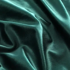 Papillon dekbedovertrek Uni Velvet - 200x200/220 cm - Groen Outlet