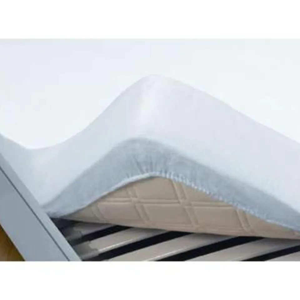 Papillon hoeslaken - molton 100% katoen - 120x200 cm - Wit Online