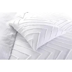 Papillon Valencia Dekbedovertrek - Lits-jumeaux - 240x200/220 cm - Wit New