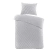Papillon Valencia Dekbedovertrek - Eenpersoons - 140x200/220 cm - Grijs
