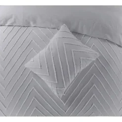 Papillon Valencia Dekbedovertrek - Eenpersoons - 140x200/220 cm - Grijs