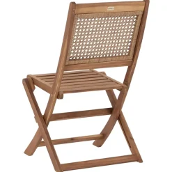 Beliani PARAGGI - Balkonset - Bruin - Acaciahout Best