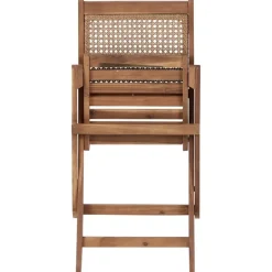 Beliani PARAGGI - Balkonset - Bruin - Acaciahout Best