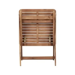 Beliani PARAGGI - Balkonset - Bruin - Acaciahout Best