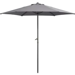 Leen Bakker Parasol Blanca - antraciet - Ø250 cm Online