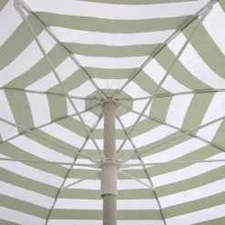 Leen Bakker Parasol Oliva tilt - gestreept - Ø200 cm Hot
