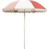Leen Bakker Parasol Oliva tilt - zand/terracotta - Ø200 cm Sale