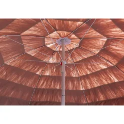 Leen Bakker Parasol Palm Beach - terracotta - Ø200 cm Online