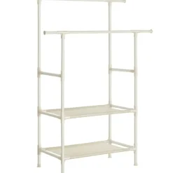 Parya Home - Kledingrek - Belastbaar tot 70 kg - wit Clearance