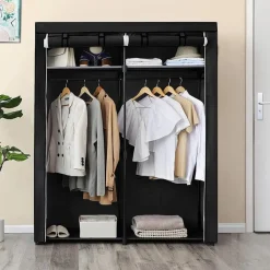 Parya Home - Opvouwbare Garderobekast - Zwart New
