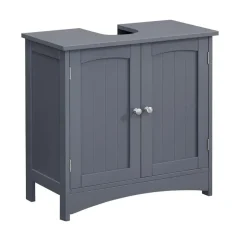 Parya Home - Wastafelonderkast - 2 Deuren - Hout - Grijs Discount