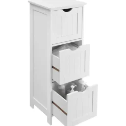 Parya Home Badkamerkast, badkamerkast, zijkast met 4 laden New