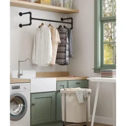 Parya Home Kapstok Garderoberekken - Set van 2 - Zwart Discount