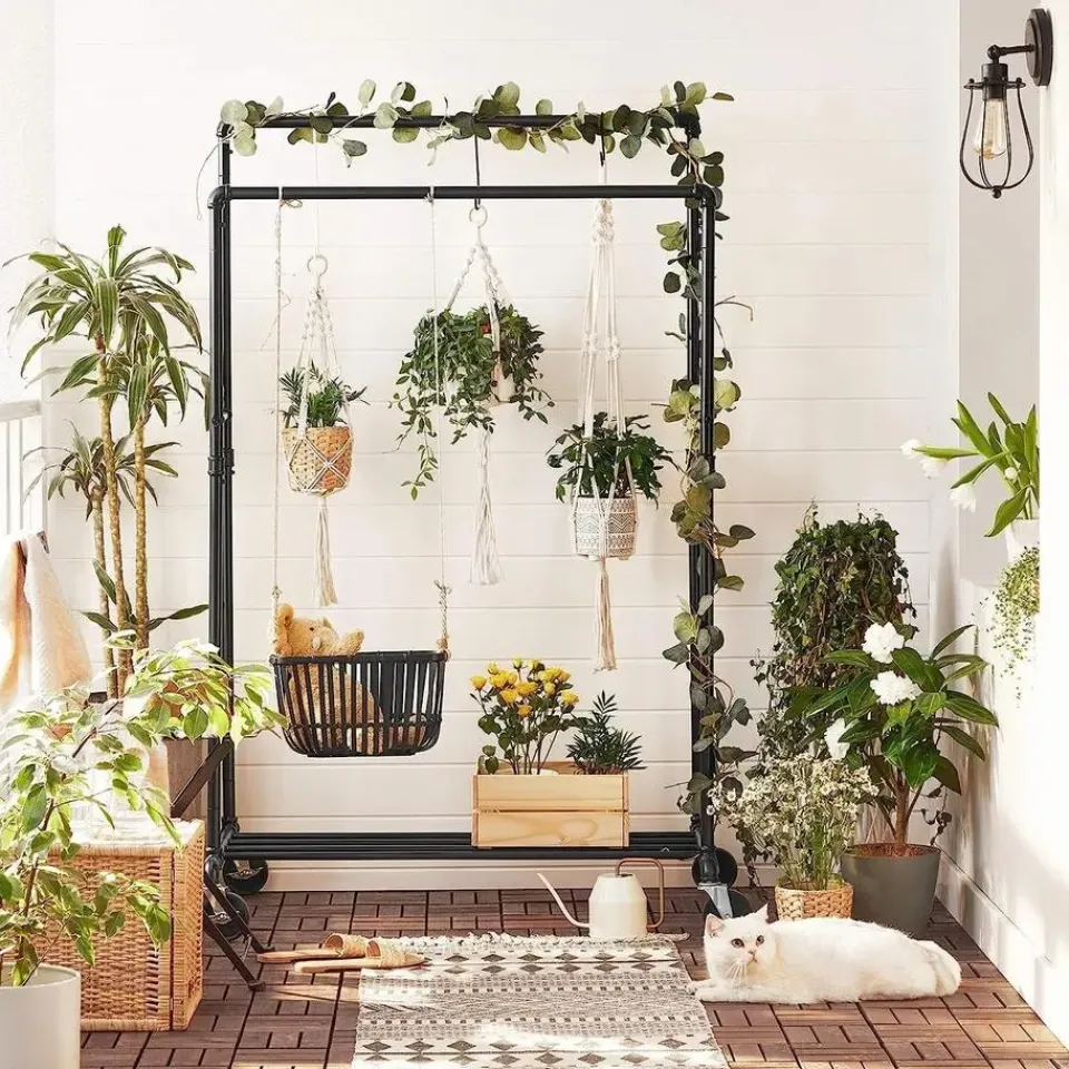 Parya Home Kledingrek metaal voor zware lasten tot 110 kg New