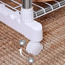 Parya Home Kledingrek Tweedelig - Uitschuifbaar Hot