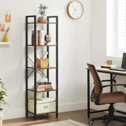 Parya Home Opbergrek met stalen frame, voor woonkamer Clearance