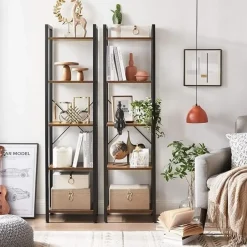 Parya Home Opbergrek met stalen frame, voor woonkamer Clearance