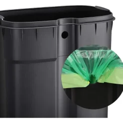 Parya Home Prullenbak voor keuken met pedaal en softclose, zwart Outlet