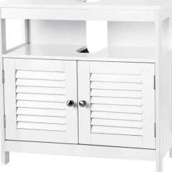 Parya Home Wastafelonderkast, zonder wastafel, veel opslag, wit Discount