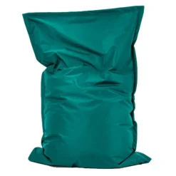 Parya Zitzak Nylon - Zitzakfauteuil - Woonkamerzitzak - Smaragd - 100 x 150