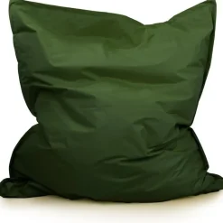 Parya Zitzak Nylon - Zitzakfauteuil - Woonkamerzitzak - DonkerGroen - 130