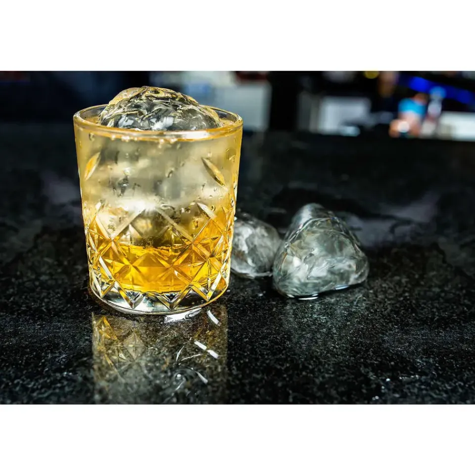 Pasabahce Tumbler met gouden rand Timeless 35.5 cl - Transparant Goud 4 stuk(s) Discount