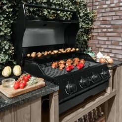 Patton Opus Inbouw Gasbarbecue - 3 Branders + Searbrander Hot