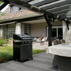 Patton Patio Pro Chef 4+1 Gasbarbecue - Frozen Grey New