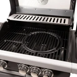 Patton Patio Pro Chef gasbarbecue 3+1 frozen grey Sale