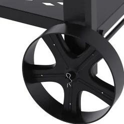 Patton Smoker Houtskoolbarbecue Oklahoma - Zwart Outlet