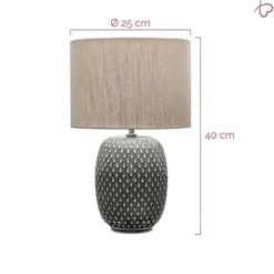 Pauleen Pretty Classy Tafellamp - E27 - Grijs/Zand Sale