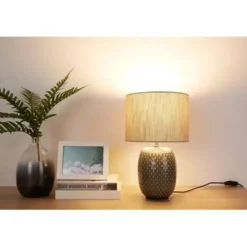 Pauleen Pretty Classy Tafellamp - E27 - Grijs/Zand Sale