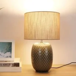 Pauleen Pretty Classy Tafellamp - E27 - Grijs/Zand Sale