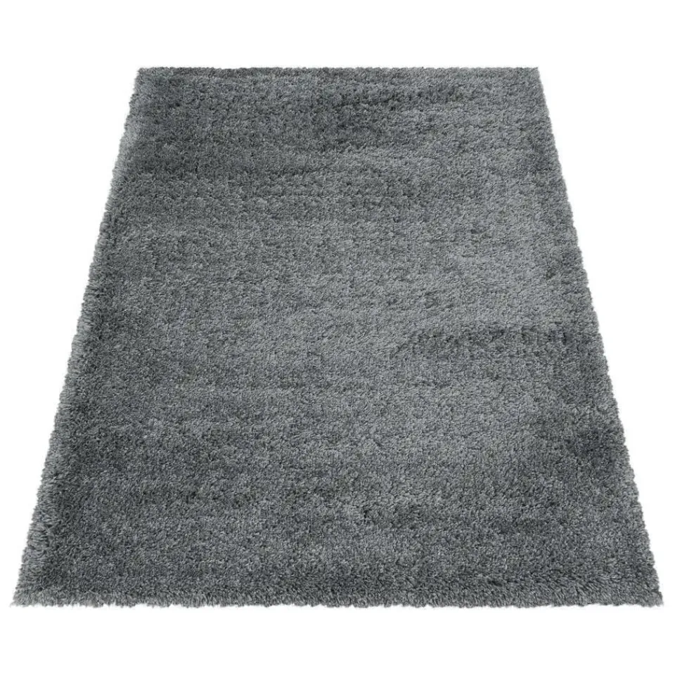 Muratap Pearl Soft Hoogpolig Vloerkleed Lichtgrijs - 140x200 CM Discount