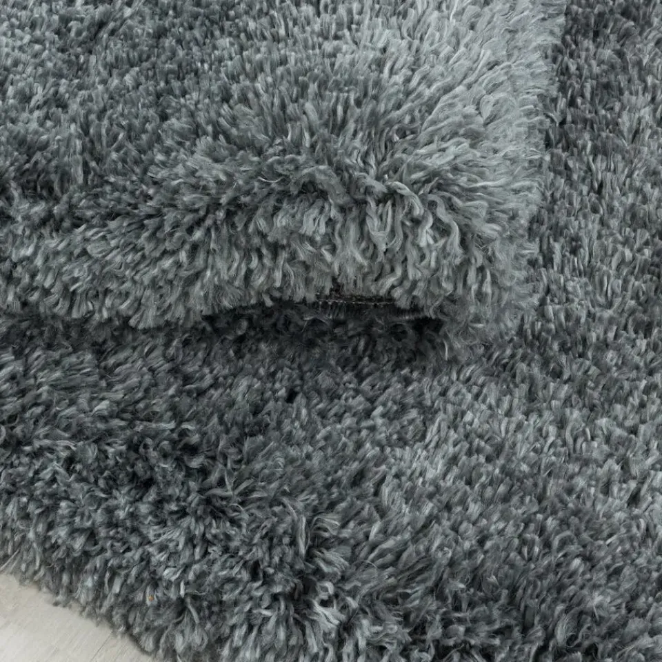 Muratap Pearl Soft Hoogpolig Vloerkleed Lichtgrijs - 140x200 CM Discount