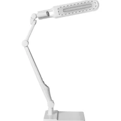 Leen Bakker PEGASI - Bureaulamp LED - Wit - Synthetisch materiaal Best