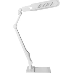 Leen Bakker PEGASI - Bureaulamp LED - Wit - Synthetisch materiaal Best
