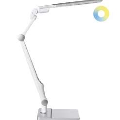 Leen Bakker PEGASI - Bureaulamp LED - Zilver - Synthetisch materiaal Hot