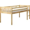 Beliani PEIPIN - Kinderbed - Lichtbruin - 90 x 200 cm - Hout Online