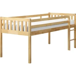 Beliani PEIPIN - Kinderbed - Lichtbruin - 90 x 200 cm - Hout Online