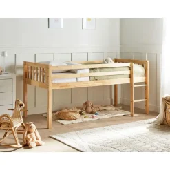 Beliani PEIPIN - Kinderbed - Lichtbruin - 90 x 200 cm - Hout Online