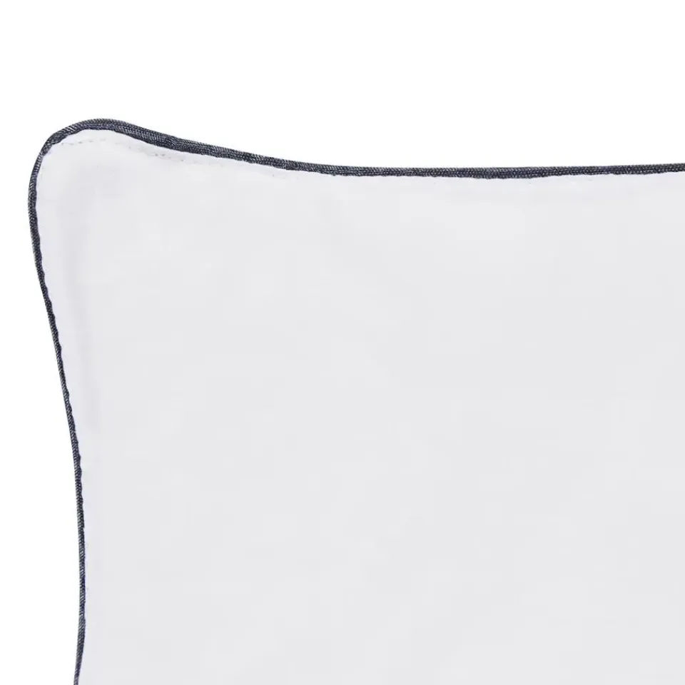 Beliani PELISTER - 2x Hoofdkussen hoog - Wit - 40 x 80 cm - Japara Online