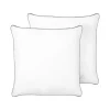 Beliani PELISTER - 2x Hoofdkussen hoog - Wit - 80 x 80 cm - Japara Online