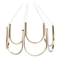 Beliani PERQUENO - Kroonluchter - Goud - Aluminium Clearance