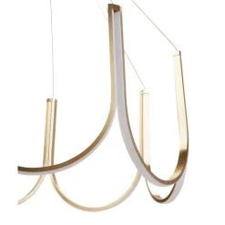 Beliani PERQUENO - Kroonluchter - Goud - Aluminium Clearance